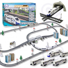 Большая колея с электропоездом WOOPIE 914 см Мост Тоннель 86 эл. 30531