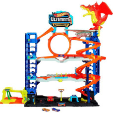 Трек Hot Wheels Легендарный гараж MEGA Dragon Garage HKX48