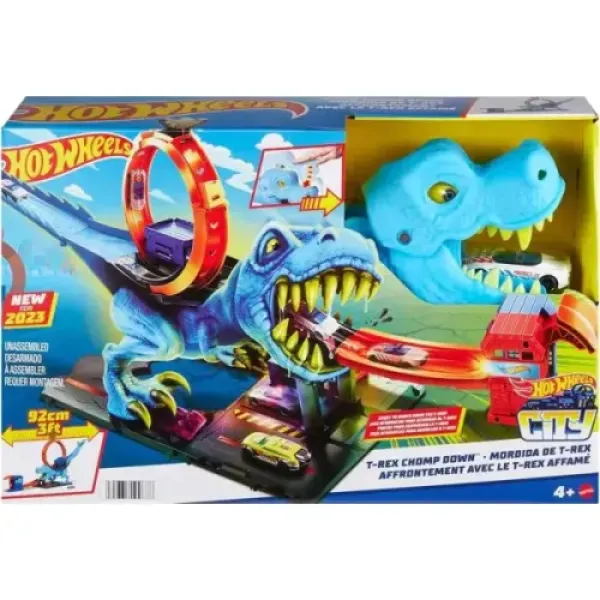 Трек Hot Wheels City Полювання T-Rexa HKX42