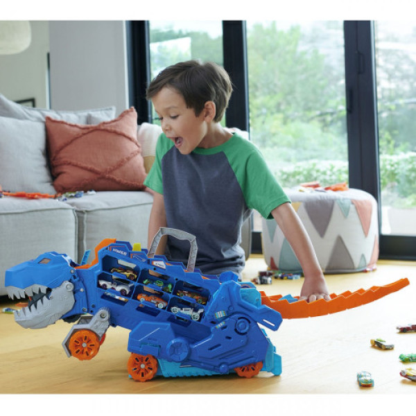 Мега Транспортер Hot Wheels T-Rex HNG50