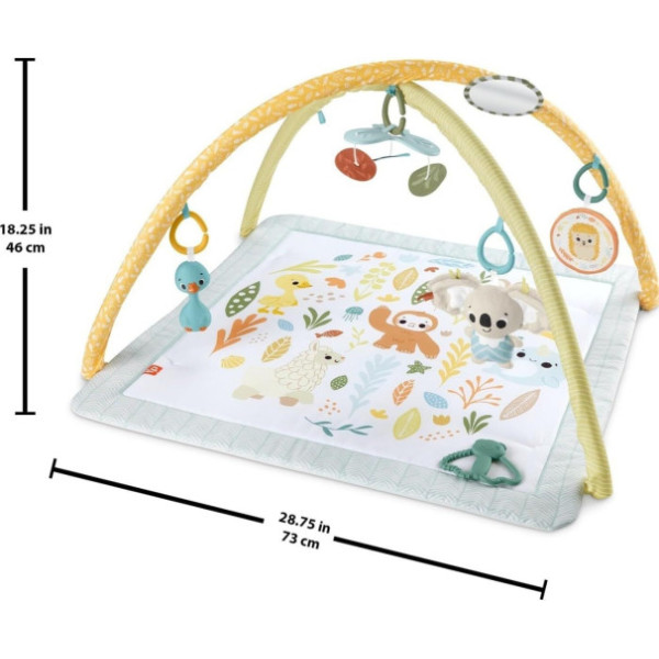 Развивающий коврик FISHER PRICE с дугами PREMIUM