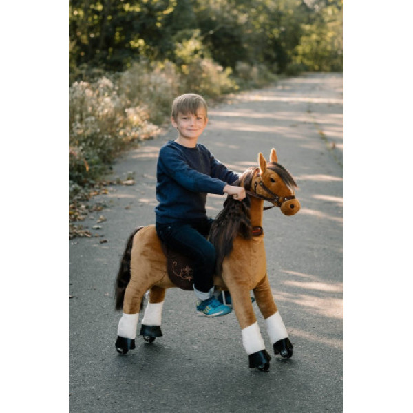 Механическая игрушка кузнечик на колесах Ponnie Fancy M