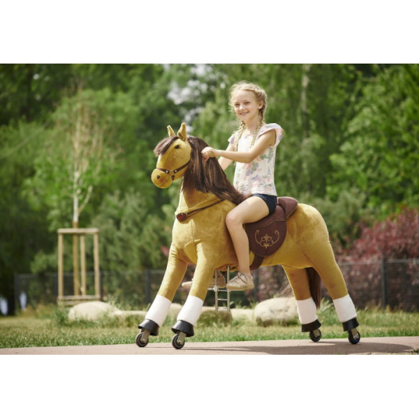 Механическая игрушка кузнечик на колесах Ponnie XL PROFI