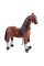 Механическая игрушка кузнечик на колесах Ponnie Happy M