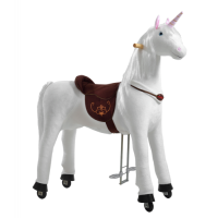 Механічна іграшка коник на колесах Merlin Ponnie XL
