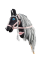 Плюшевая игрушка лошадка на палочке Hobby Horse Ponnie Barock Pinto A3 Pink