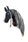 Плюшева іграшка конячка на паличці Hobby Horse Ponnie Barock Pinto A3