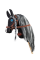 Плюшева іграшка конячка на паличці Hobby Horse Ponnie Barock Pinto A3