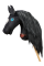 Плюшевая игрушка лошадка на палочке Hobby Horse Ponnie Blue Moon A3