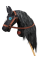 Плюшевая игрушка лошадка на палочке Hobby Horse Ponnie Blue Moon A3