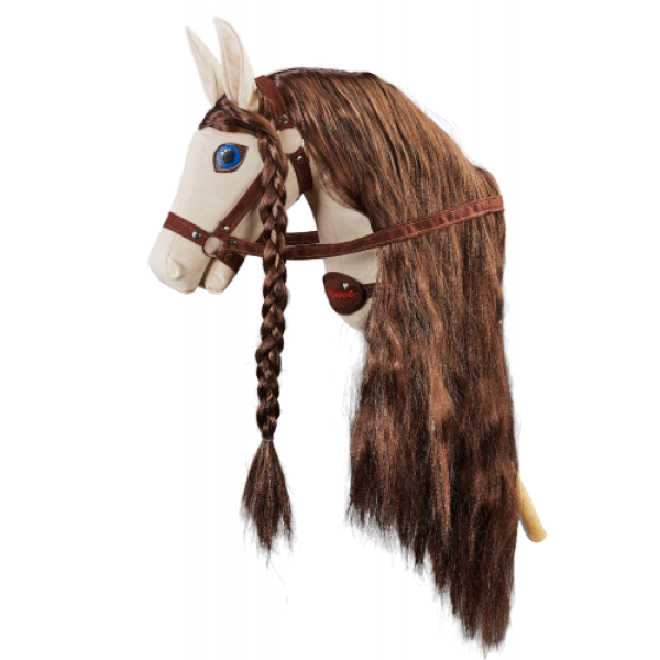 Плюшевая игрушка лошадка на палочке Hobby Horse Ponnie Cornelia A3