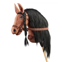 Плюшевая игрушка лошадка на палочке Hobby Horse Ponnie Charlotte A3
