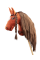 Плюшевая игрушка лошадка на палочке Hobby Horse Ponnie Carmen A3