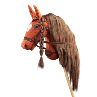 Плюшевая игрушка лошадка на палочке Hobby Horse Ponnie Carmen A3