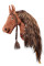 Плюшева іграшка конячка на паличці Hobby Horse Ponnie Hazel