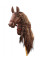 Плюшева іграшка конячка на паличці Hobby Horse Ponnie Chocolate A3