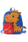 Детский рюкзак Evo-Kids Small Giraffe Blue (арт. 2418-12 Blue Giraffe) - ткань голубая / рисунок жираф (коробок 1 шт.)
