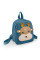 Дитячий рюкзак Evo-Kids Small Deer Blue (арт. 2418-20 Blue Deer) - синя тканина / малюнок олень (коробок 1 шт.)