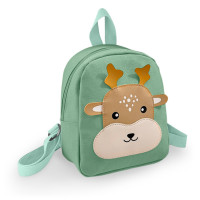 Дитячий рюкзак Evo-Kids Small Deer Green (арт. 2418-20 Green Deer) - тканина зелена / малюнок олень (коробок 1 шт.)