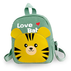 Детский рюкзак Evo-Kids Small Tiger Green (арт. 2418-21 Green Tiger) - ткань зеленая / рисунок тигр (коробок 1 шт.)