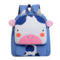 Детский рюкзак Evo-kids Small-Cow Blue (арт.2418-5-Blue Cow) - ткань синяя / рисунок корова (коробок 1 шт.)