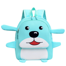 Детский рюкзак Evo-kids Small-Dog Blue (арт.2418-5-Blue-dog) - ткань светло-голубая / рисунок собака (коробок 1 шт.)