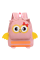 Детский рюкзак Evo-kids Small-Owl Pink (арт.2418-5-Pink-Owl) - ткань розовая / рисунок сова (коробок 1 шт.)