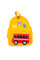 Дитячий наплічник Evo-Kids Small Bus Yellow (арт. 2418-7 Yellow Bus) - тканина жовта / малюнок автобус (коробок 1 шт.)