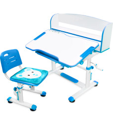 Комплект Evo-kids (стул+стол+полка) BD-10 BL (sale)
