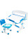 Комплект Evo-kids (стул+стол+полка) BD-10 BL (sale)
