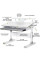 Детский стол Mealux Edmonton Multicolor G с полкой S50 (арт. BD-610 W/MC + G + S50 WG) - столешница белая / накладки серые (коробок-2 шт.)