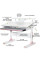 Детский стол Mealux Edmonton Multicolor PN с полкой S50 (арт. BD-610 W/MC + PN + S50 WG) - столешница белая / накладки серые и розовые (коробок-3 шт.)