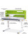 Детский стол Mealux Denver Plus Green (арт.BD-660 Z Plus)- столешница белая / накладки зеленые (коробок-1 шт.)