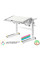Детский стол Mealux Ergowood M Multicolor TG  (арт. BD-800 TG/MC) - cтолешница береза / накладки на ножках серые (коробок-2 шт.)