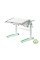 Детский стол Mealux Ergowood M Multicolor TG  (арт. BD-800 TG/MC) - cтолешница береза / накладки на ножках серые (коробок-2 шт.)