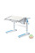 Детский стол Mealux Ergowood M Multicolor TG  (арт. BD-800 TG/MC) - cтолешница береза / накладки на ножках серые (коробок-2 шт.)