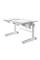 Детский стол Mealux Kingwood Multicolor W (арт. BD-820 W/MC) - столешница белая / накладки на ножках серые (коробок-2 шт.)
