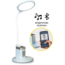 Лампа светодиодная Mealux DL-420 Blue (арт. BL1136B Blue) - цвет пластика голубой (коробок 1шт.)