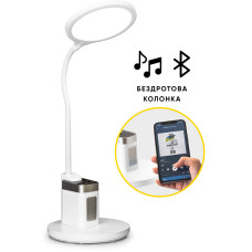 Лампа светодиодная Mealux DL-420 White (арт. BL1136B White) - цвет пластика белый (коробок1 шт.)