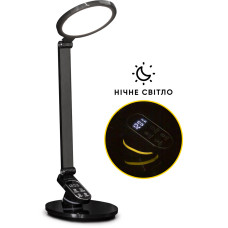Лампа светодиодная Mealux DL-410 Black (арт. BL1235 Black) - цвет пластика черный (коробок-1 шт.)