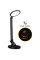Лампа светодиодная Mealux DL-410 Black (арт. BL1235 Black) - цвет пластика черный (коробок-1 шт.)