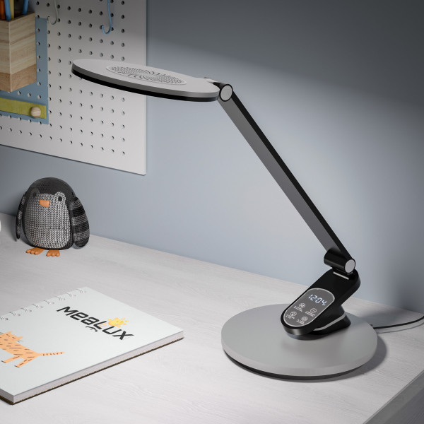 Лампа светодиодная Mealux DL- 410 Grey (арт. BL1235 Grey) - цвет пластика серый (коробок-1 шт.)