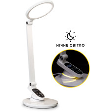 Лампа светодиодная Mealux DL-410 White (арт. BL1235 White) - цвет пластика белый (коробок-1 шт.)
