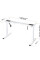 Каркас для столу Mealux Powerframe Duo White (арт. BS-20 White) - з двома моторами / білий (коробок 1 шт.)