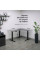 Каркас для столу Mealux Powerframe Trio Black (арт. BS-30 Black) - з трьома моторами кутовий / чорний (коробок 1 шт.)