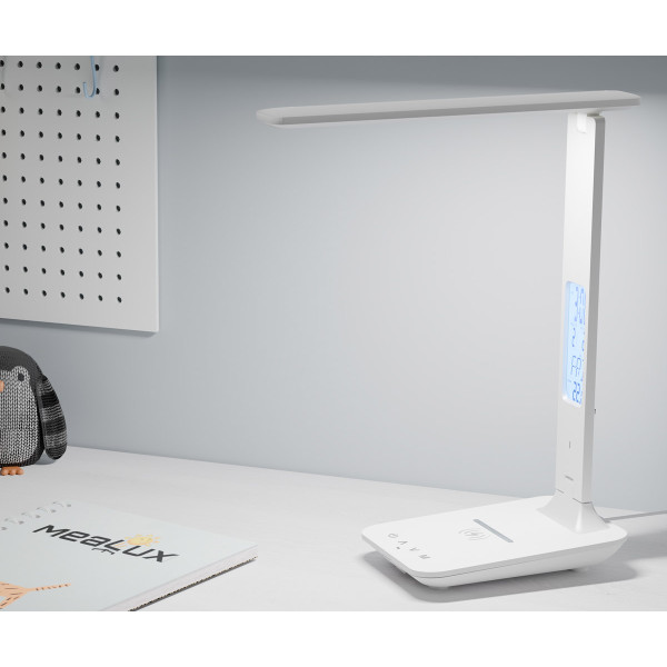 Лампа светодиодная Mealux DL-430 White (арт. DL-430 White) - цвет пластика белый (коробок 1 шт.)