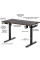 Стіл Mealux PowerDesk Energy Antique з електрорегулюванням висоти (арт. EVO-201 Energy A/B) - стільниця античний дуб / ніжки чорні (коробок 2 шт.)