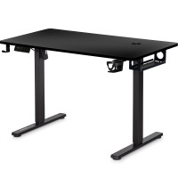 Стіл Mealux PowerDesk Energy Black з електрорегулюванням висоти (арт. EVO-201 Energy B/B) - стільниця чорна / ніжки чорні (коробок-2 шт.)