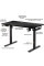 Стіл Mealux PowerDesk Energy Black з електрорегулюванням висоти (арт. EVO-201 Energy B/B) - стільниця чорна / ніжки чорні (коробок-2 шт.)