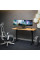Стіл Mealux PowerDesk Energy Mahogany з електрорегулюванням висоти (арт. EVO-201 Energy Mahogany/B) - стільниця червоне дерево / чорні ніжки (коробок 2 шт.)